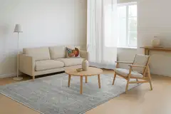House verho Linen 140 x 250 cm valkoinen - 2