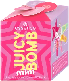 essence JUICY BOMB mini shiny lipgloss set 01 Holiday Happiness 30 ml - 1