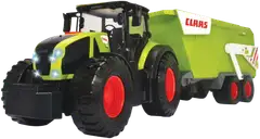 Dickie Toys CLAAS Ares traktori ja kippiperäkärry valoin ja äänin - 3