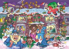Jumbo palapeli Wasgij Christmas no22 2x1000 - 2