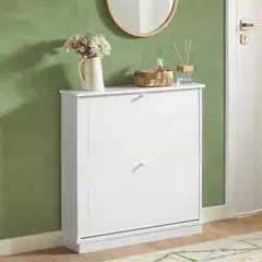 SoBuy kenkäkaappi valkoinen FSR99-W - 2