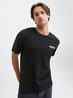 JJ REBEL miesten t-paita Jrebzack - BLACK - 5