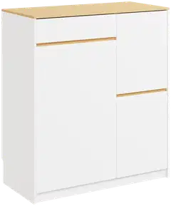 SoBuy keittiökaappi valkoinen FSB111-WN - 1