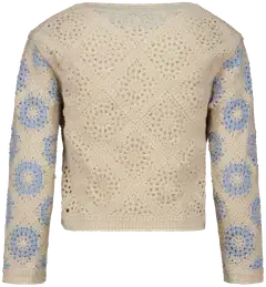 Hailys Lasten neuletakki Ba44lou - blue flower - 3