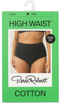 Pierre Robert naisten high waist alushousut HU65 - Black - 3