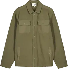 WKLY. miesten paitatakki sherpa 194W382525 - Khaki green - 1