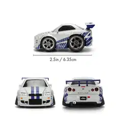 Jada Fast & Furious Small Blocks auto, 6,5 cm, 1:43, die-cast, lajitelma, myydään yksittäin - 2