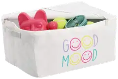 Zeller säilytyskori Good Mood vetoketjulla - 2