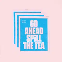 Happy Sinks Ruotsalainen tiskirätti -setti "Spill the Tea", 3 kpl - 2