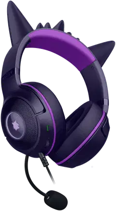 Razer Kraken Kitty V2 kuulokkeet, Pokemon Gengar edition - 2