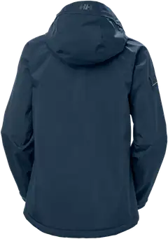 Helly Hansen naisten vanullinen ulkoilutakki W HP Racing Lifaloft Hooded 30373 - Navy - 2