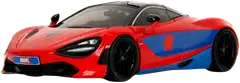 Jada - Marvel Spider-Man McLaren 720S 1:24, 19 cm auto ja Spider-Man hahmo, die-cast - 6