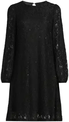 London Fog naisten pitsimekko 218L264022 - black - 2