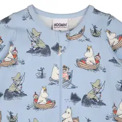 Muumi vauvojen pyjama Veneilijät 591777 - Vaaleansininen - 2