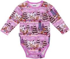 Moomin by Martinex vauvojen body Pihajuhla 589968 - Pinkki - 1