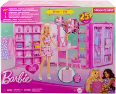 Barbie Fashion Fun unelmien vaatekaappi ja nukke - 4