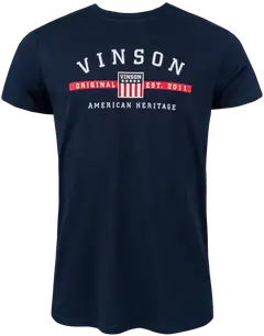 Vinson miesten t-paita Geo - Dark Sapphire - 1