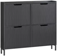 SoBuy kenkäkaappi musta FSR177-L-SCH - 3