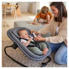Hauck sitteri Highchair Bouncer tummanharmaa - 29