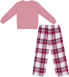 House lasten flanellipyjama 232H382505 - Mauve - 2