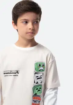 Minecraft lasten t-paita I287932 - PEARL - 5