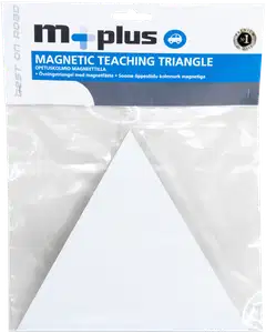 M+ opetuskolmio magneetti - 2