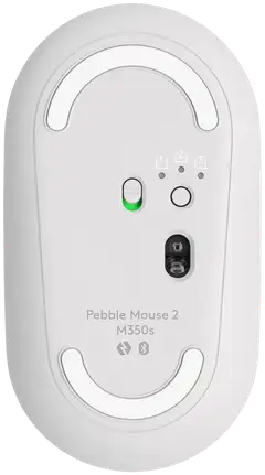 Logitech Hiiri M350s Pebble 2 - valkoinen - 6