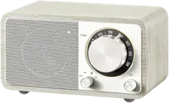 Sangean WR-7 Plus Bluetooth pöytäradio, vaalea tammi - 1