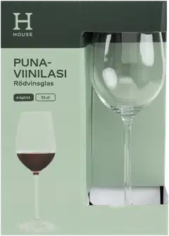 House punaviinilasi Prima 50 cl 4-pack - 3