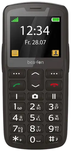 Beafon Puhelin SL260 LTE musta-hopea - 1