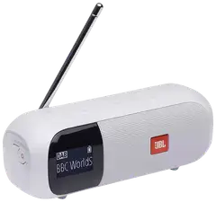 JBL DAB/FM-radio bluetooth kaiutin Tuner 2 valkoinen - 1