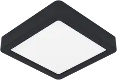 EGLO kattovalaisin Fueva 6 LED 7W CCT 15x15 cm musta - 1