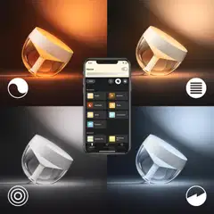 Philips Hue Iris -pöytävalaisin 8W 2000-6500K 570LM valkoinen - 6