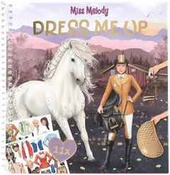 Miss Melody Dress Me Up Tarrakirja - 1