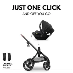 Yhdistelmävaunut Comfort N Care Air Set 0-25 kg tummanharmaa - 30