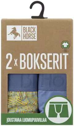 Black Horse 2-pack bokserit - River - 3