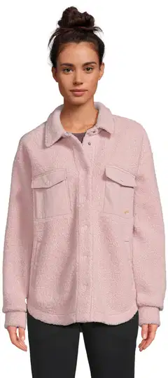Danskin naisten sherpa-paitatakki DCA2607A - Burnished Lilac - 1
