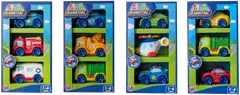 Tiny Teamsterz lelu kolme pikkuautoa - 1
