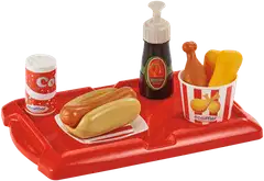 Ecoiffier - 100 % Chef - Hot dogit ja herkut -leikkisetti 25 osaa - 3