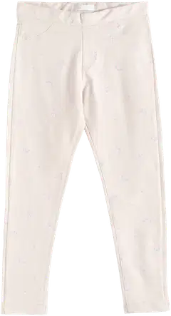 TEX lasten kukkaleggingsit I287669 - BEIGE - 3