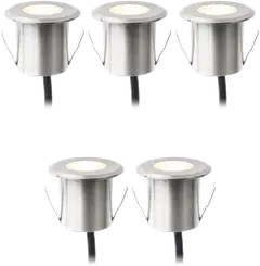 LightsOn terassivalosarja Dexter 5-osainen hopea - 1