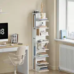 SoBuy hylly valkoinen STR14-H-W - 2