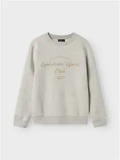 LMTD lasten collegepaita - Light Grey melange - 2