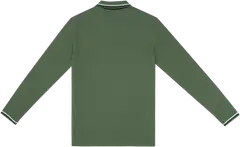 Kappa miesten pitkähihainen pikeepaita Logo Maltax - Green olivine-blue - 3