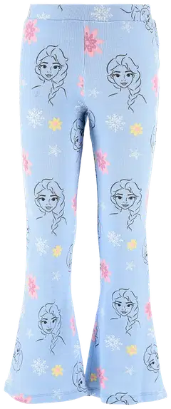 Frozen Lasten flare leggingsit ZH10067 - Lila all over print - 1