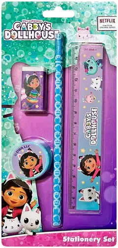 TMNT kirjoitussetti, 4 osaa, erilaisia - 2