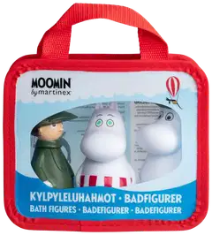 Muumi kylpylelusetti 3 hahmoa - 1