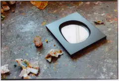 Lundia Knot seinäpeili - MUSTA - 3