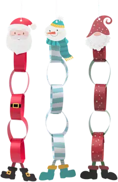 Jouluaiheiset askartelukoristeet 3 erilaista, lajitelma - 1