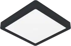 EGLO kattovalaisin Fueva 6 LED 10,5W CCT 22x22 cm musta - 1